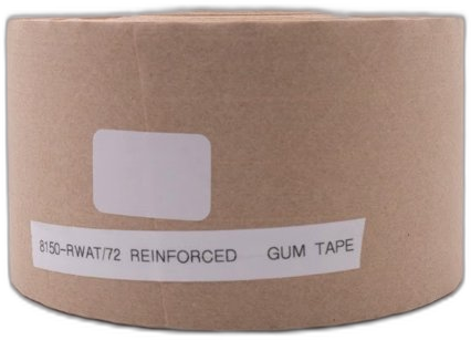 Water activated gum tape