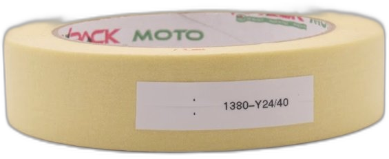 High-temperature automotive masking tape